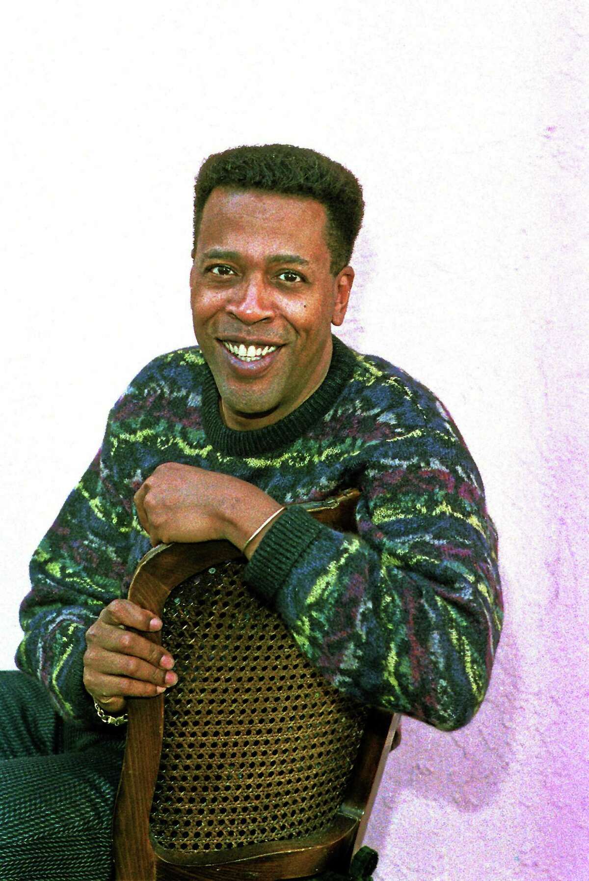 In this Jan. 30, 1989 photo, actor Meshach Taylor poses during an interview in Los Angeles.