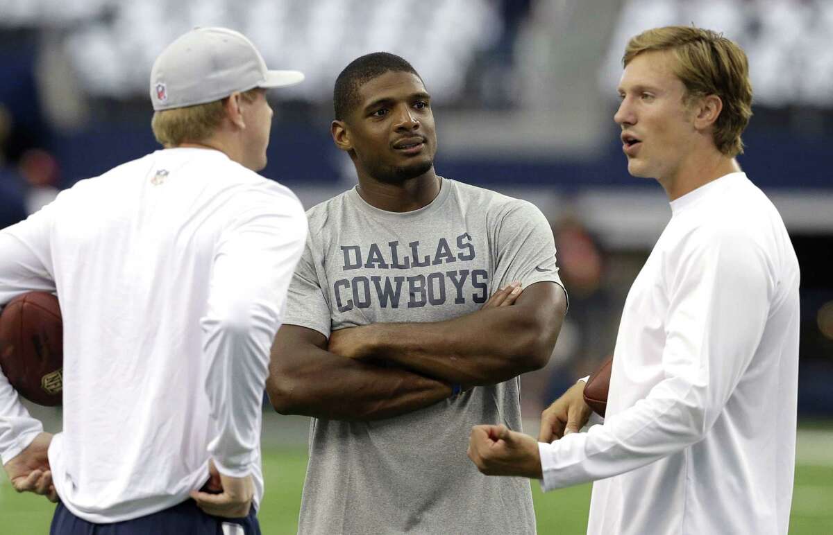 The Dallas Cowboys released Michael Sam from the practice squad.