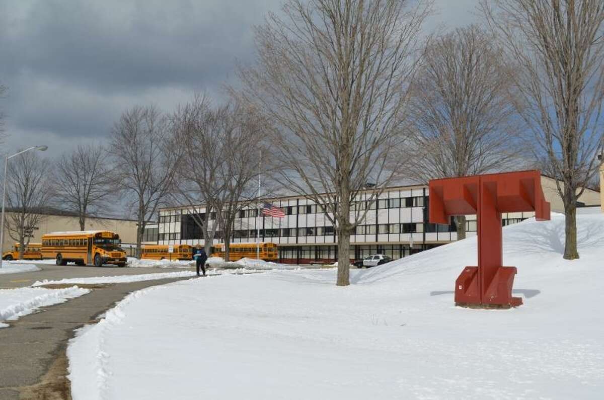 Photo by Kate Hartman/Register Citizen -- Torrington High School as seen on March 20, 2013.