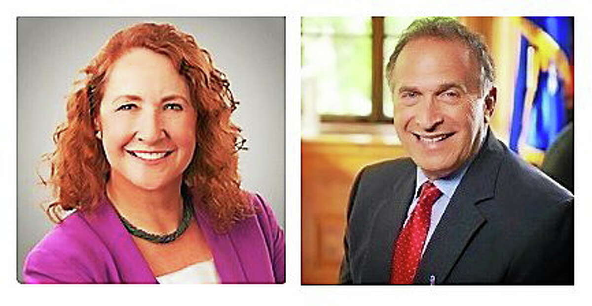 Incumbent U.S. Rep. Elizabeth Esty and her Republican challenger in the Fifth District congressional race, businessman Mark Greenberg.