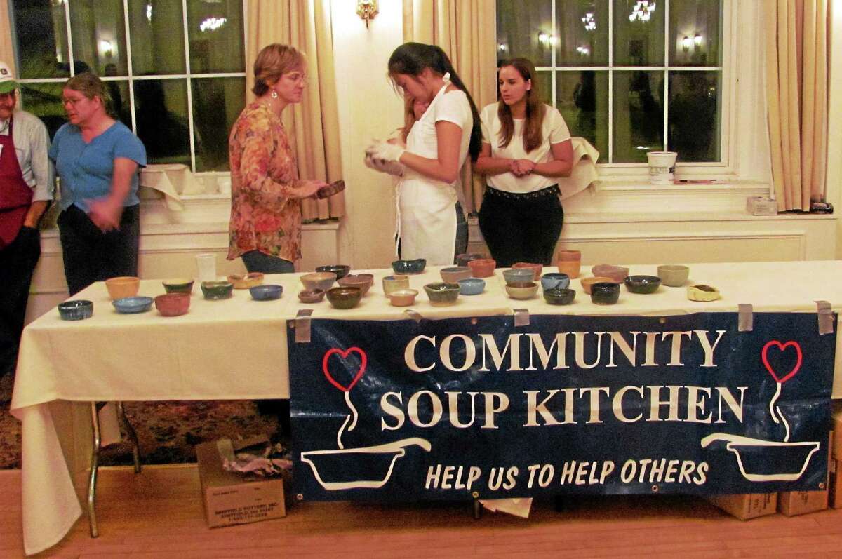 The Torrington Elks Lodge hosted the fifth annual “Empty Bowls” fundraiser on Wednesday, Oct. 15 to benefit The Community Soup Kitchen of Torrington.