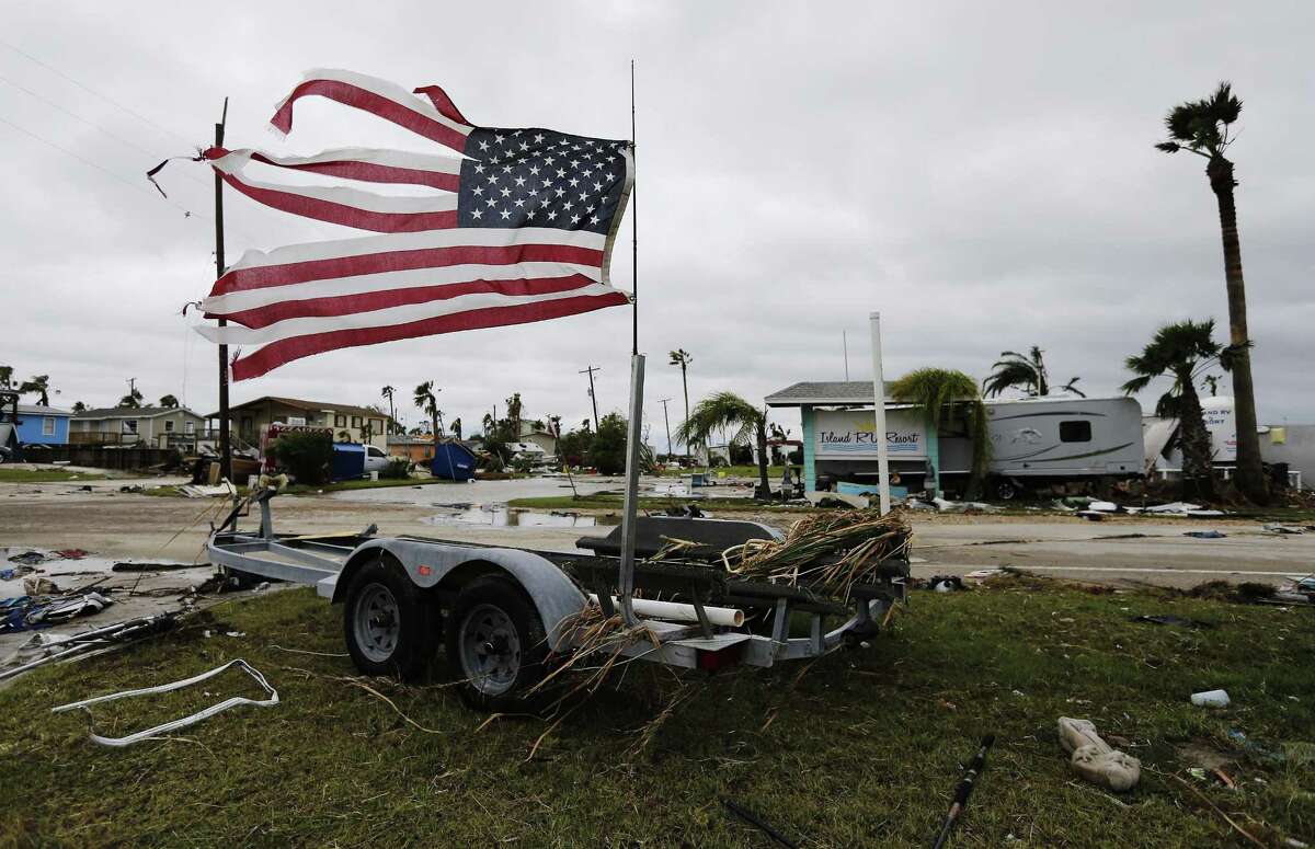 Photos show damage in Port Aransas, Aransas Pass and Corpus Christi ...