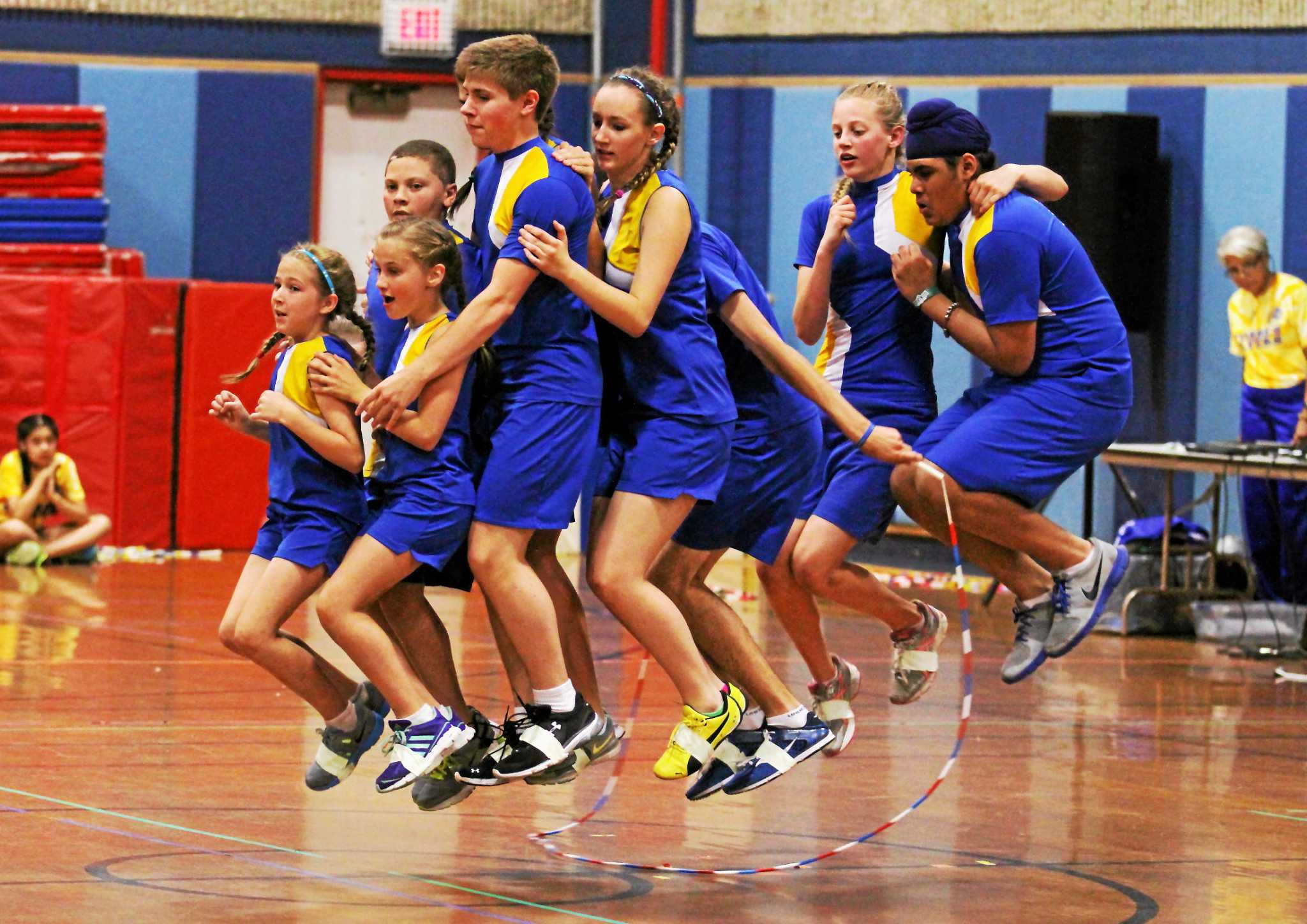 Forbes Flyers hold end-of-year jump rope show in Torrington