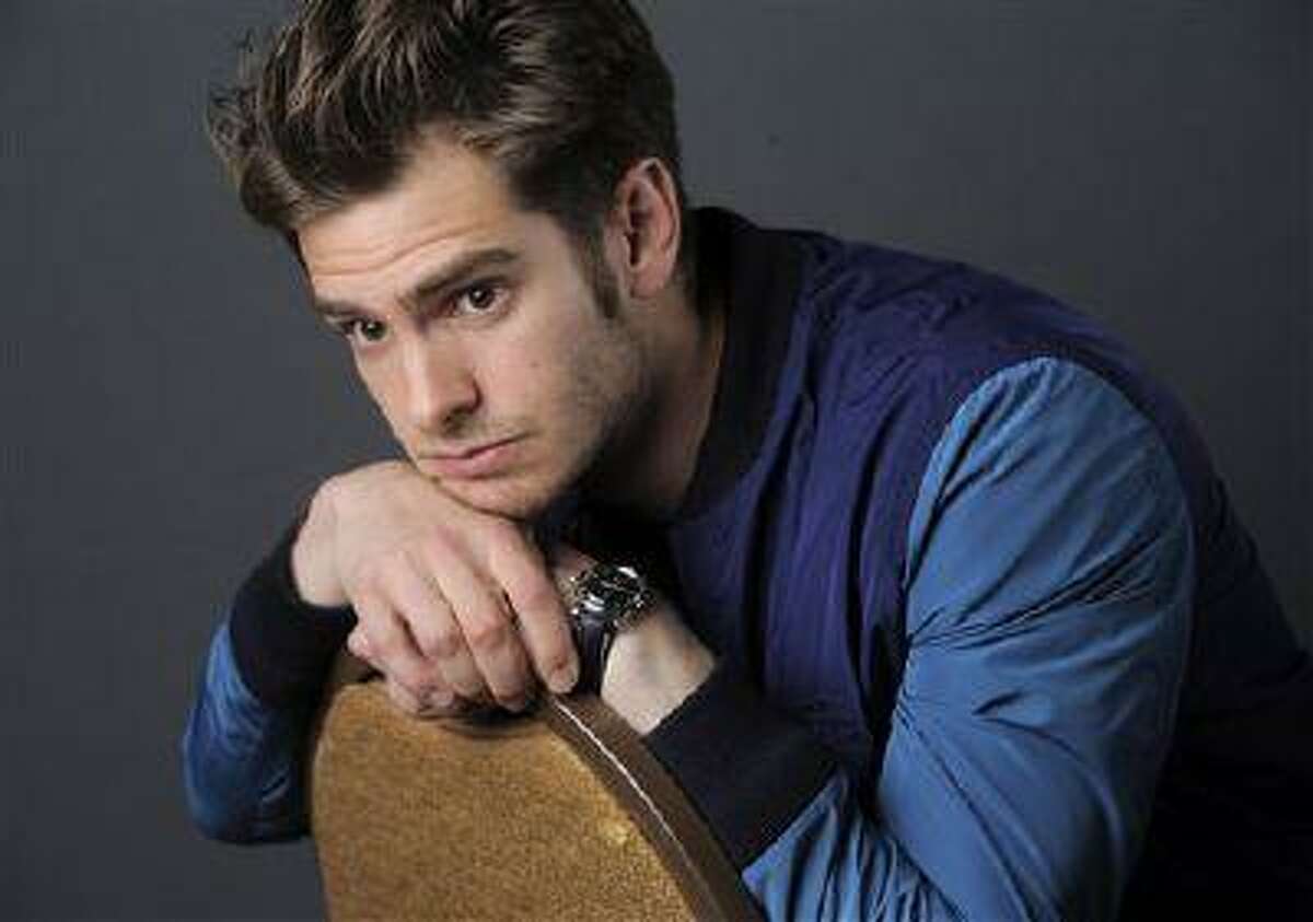 Andrew Garfield poses for a portrait on Day 3 of Comic-Con International on Friday, July 19, 2103, in San Diego. Garfield stars in "The Amazing Spider-Man 2."