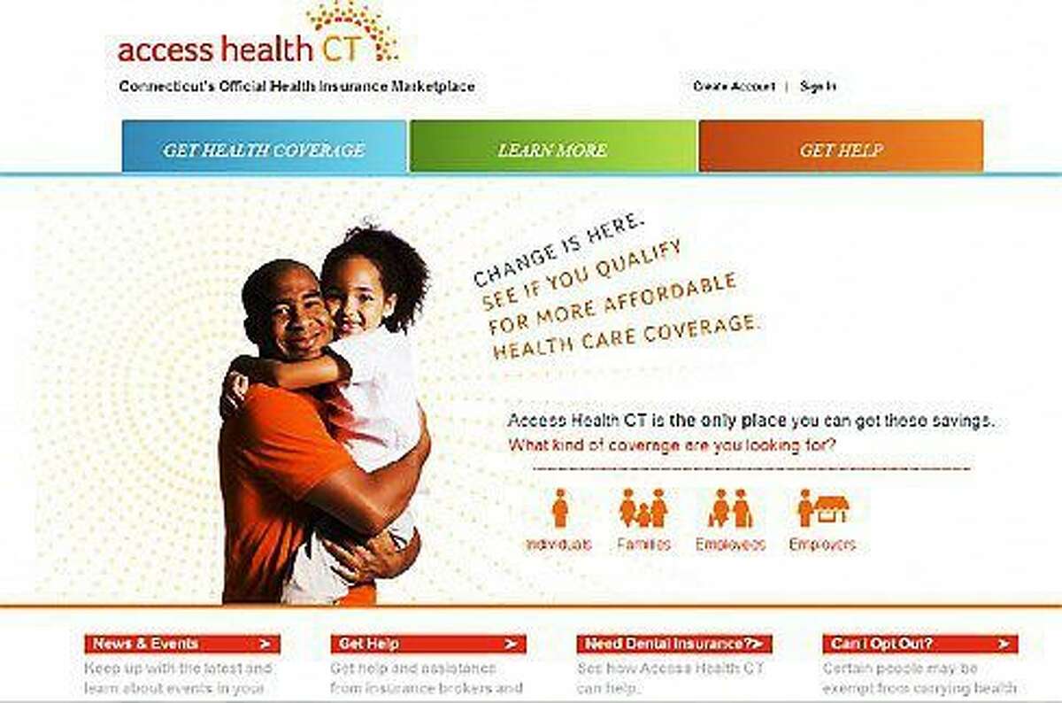 Access Health CT website