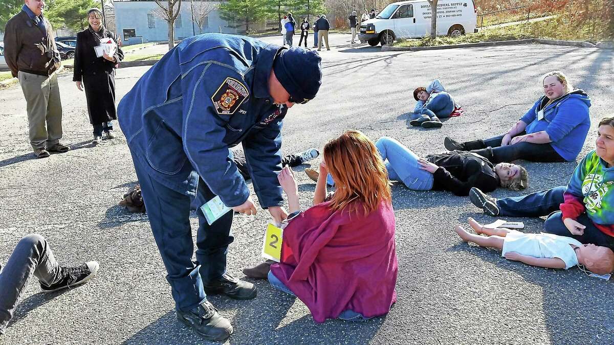 Torrington’s Charlotte Hungerford Hospital holds emergency triage drill