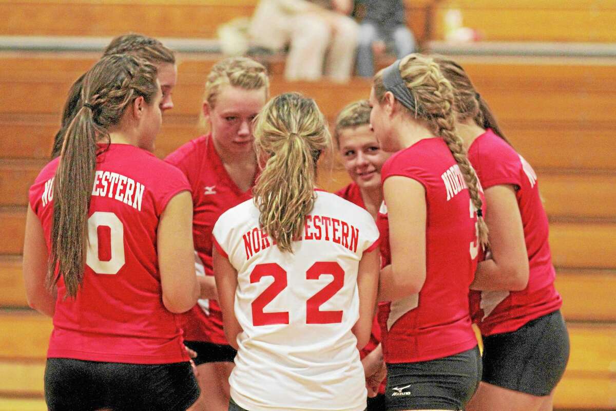 The Northwestern girls’ volleyball team finished the regular season with a 12-6 record which was good enough for second place in the Berkshire League. The Highlanders made it all the way until the quarterfinals in the Class M State Tournament.
