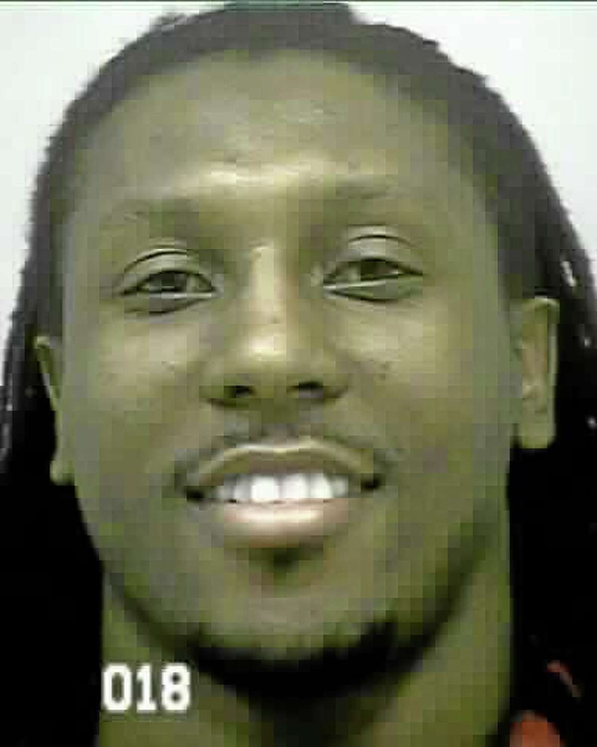 This booking photo provided by the Gwinnett County Sheriff’s Department shows Atlanta Falcons receiver Roddy White, who was arrested on a warrant charging him with failing to appear in court. Gwinnett County sheriff’s Deputy Shannon Volkodav confirmed White was booked at the jail in that Atlanta suburb early Tuesday. Jail records show he was released about an hour later after posting $168 bond.