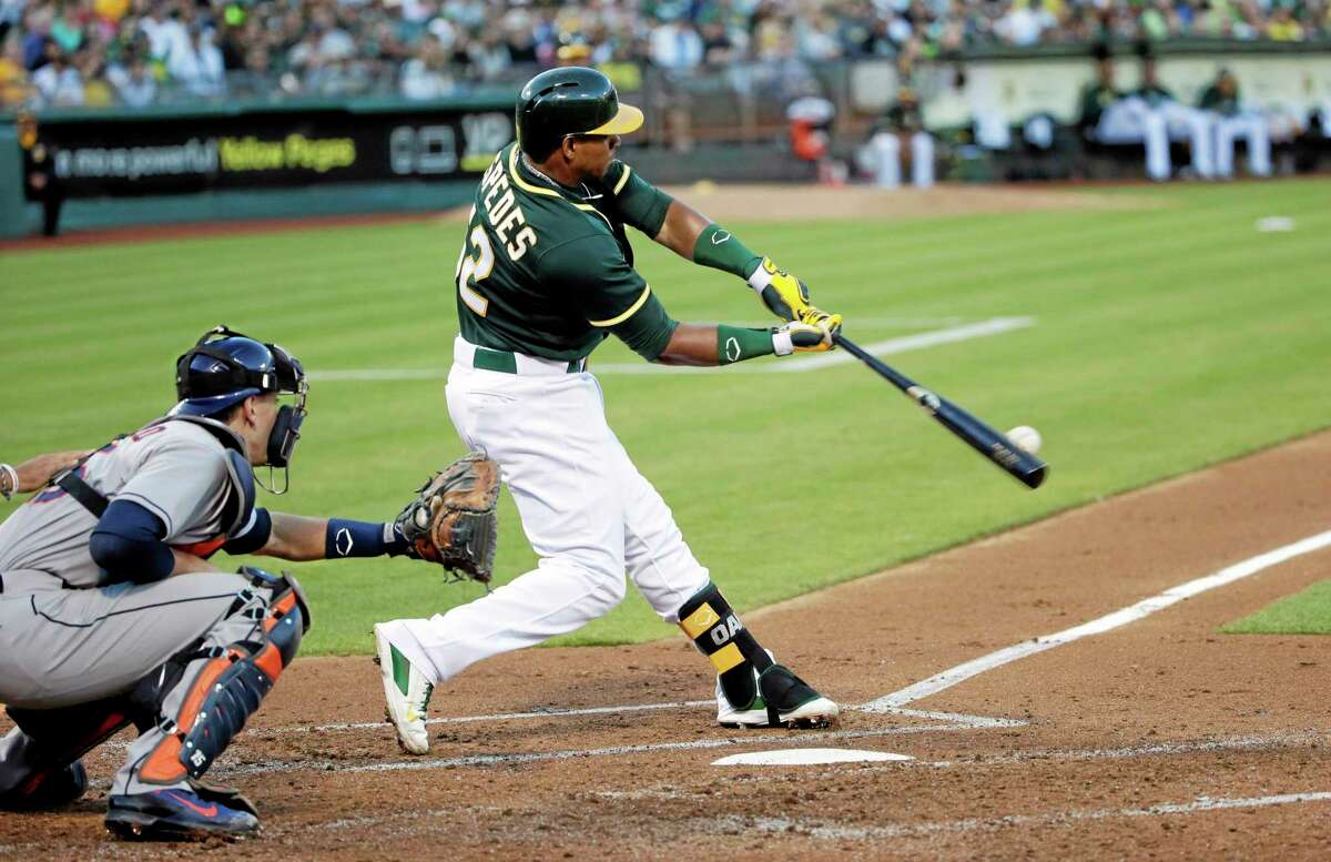 The Oakland Athletics traded Yoenis Cespedes to the Boston Red Sox on Thursday.