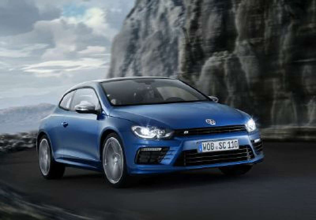 Volkswagen Scirocco R: The new car is more powerful and more aggressively styled.