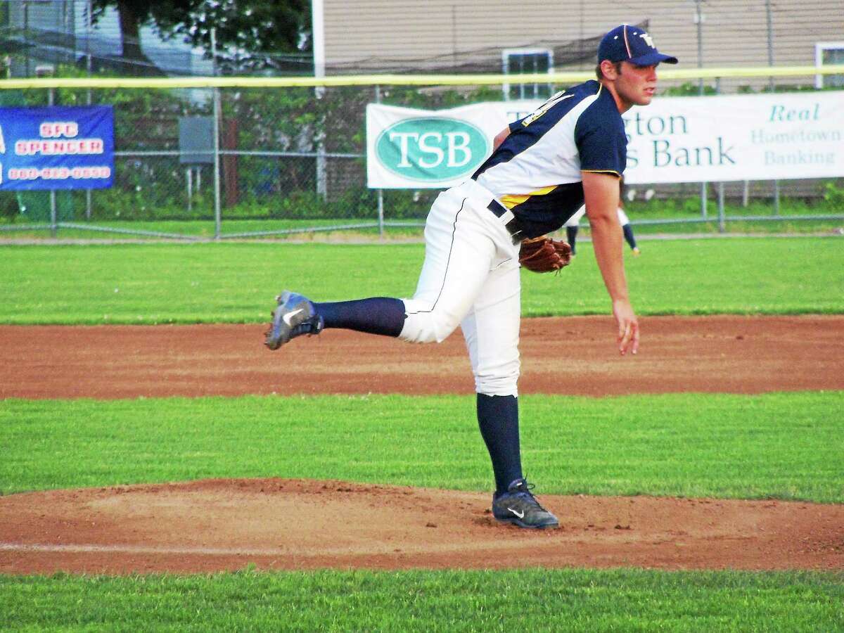 Torrington Titans starter Brett Susi gave up just four hits in five innings while the Navigators scored four unearned runs in the first four innings. Susi struck out three and walked four.