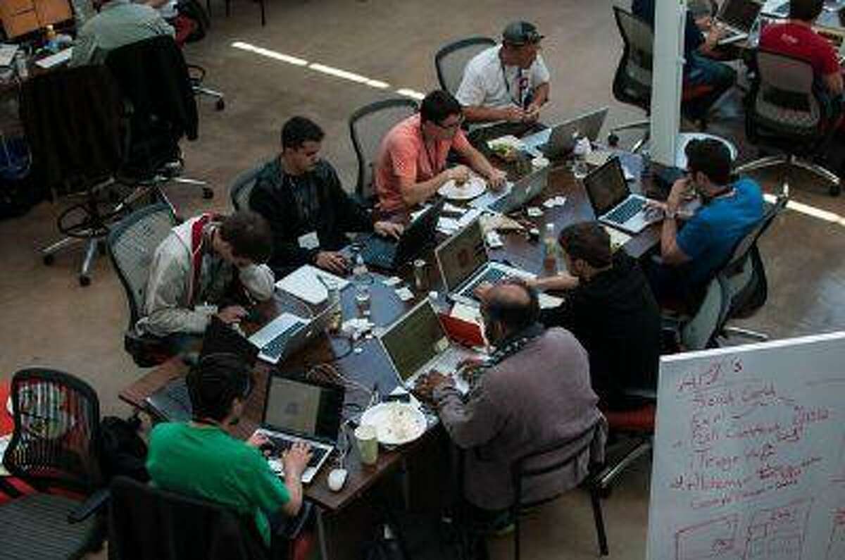About 100 hackers attended the recent Hack4Colorado event at Galvanize in the Golden Triangle area. (Courtesy: Hack4Colorado)