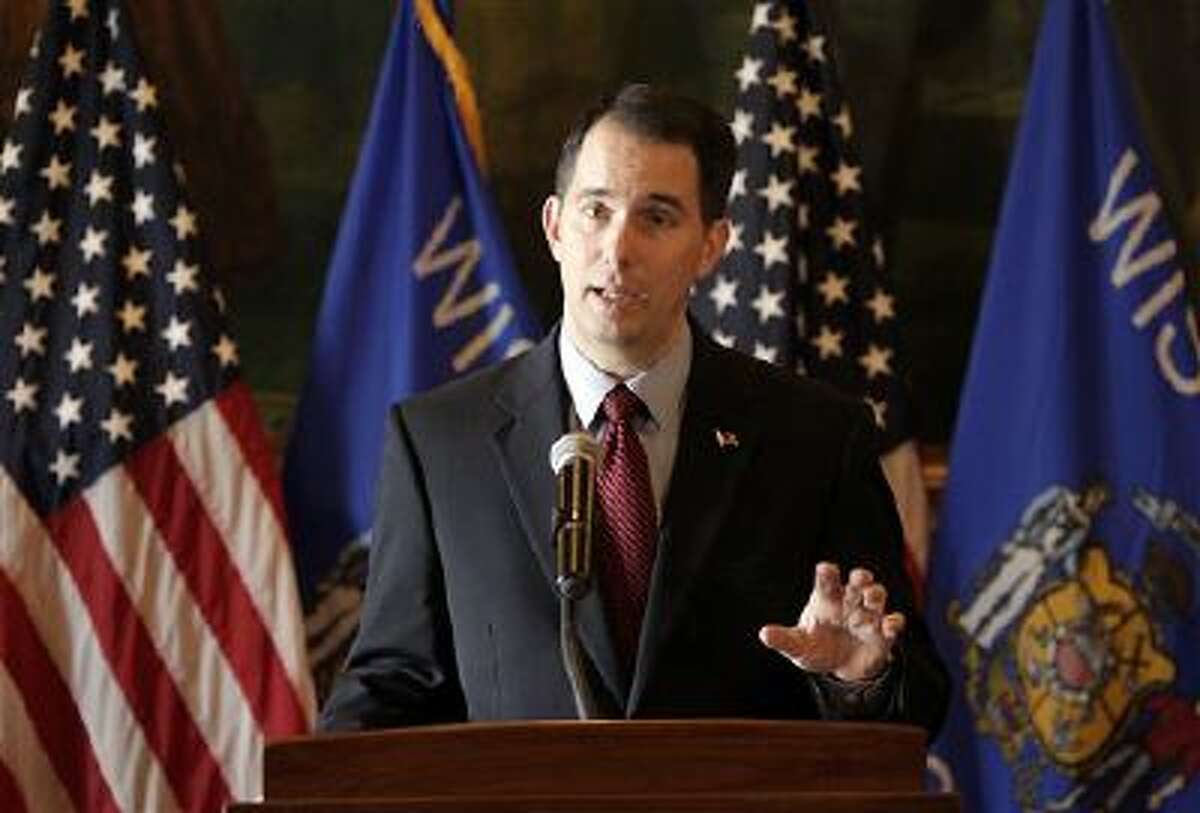 Wisconsin Gov. Scott Walker talks about his call for a special session of the Legislature to delay shifting more than 100,000 Wisconsinites to the federal health insurance exchange. Walker says he wants to see the deadline moved to April 1. That would give people more time to get insurance through the online exchange created under the federal health overhaul.