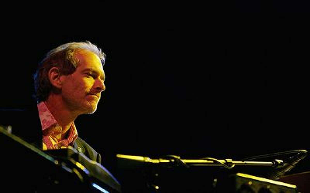 Keyboardist Benmont Tench of Tom Petty and The Heartbreakers performs at the Vegoose music festival at Sam Boyd Stadium's Star Nursery Field October 28, 2006 in Las Vegas, Nevada.