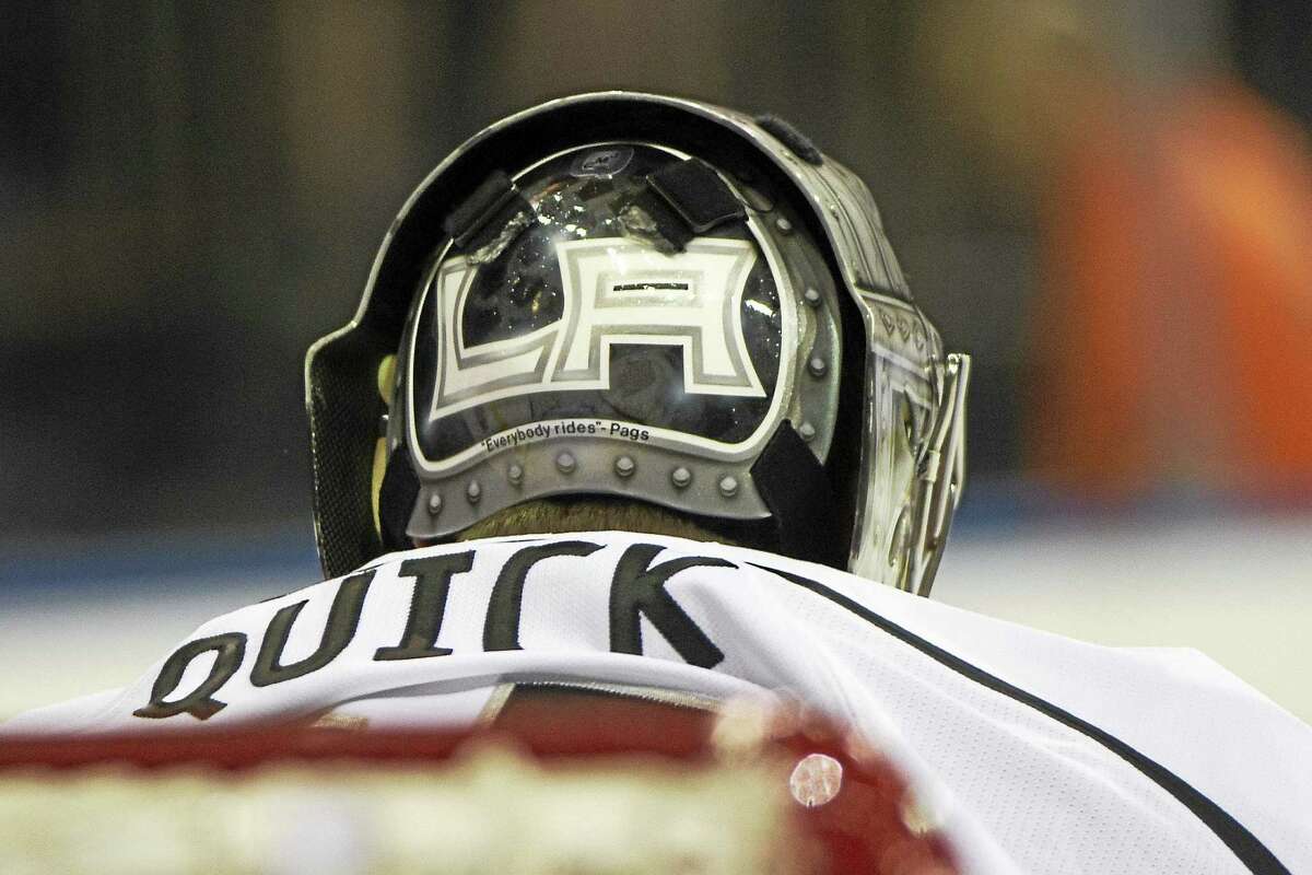 Los Angeles Kings goalie Jonathan Quick had “Everybody rides — Pags” written on the back of his mask en route to winning the Stanley Cup Finals in June. The catchphrase honored Hamden’s Jason Pagni, a pillar of Connecticut amateur hockey who died in a car accident at the age of 43.