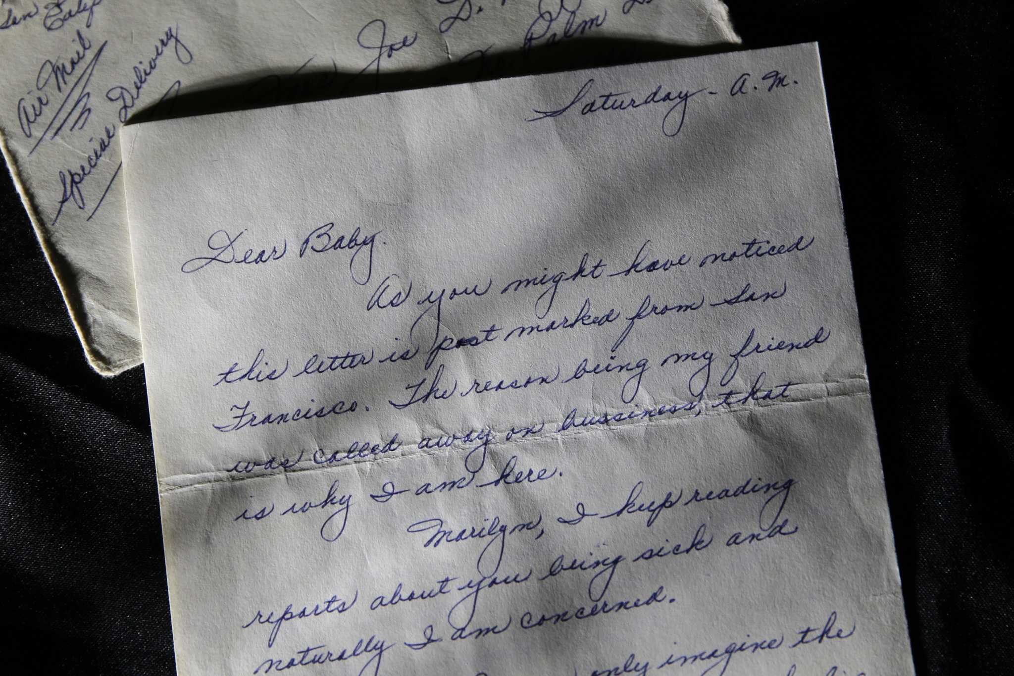 Marilyn Monroe's love letters among never-before-seen personal