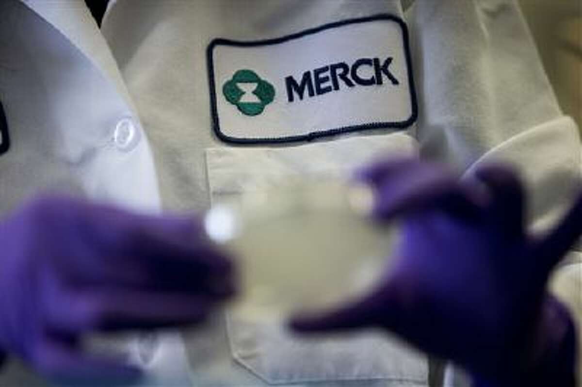 A Merck scientist conducts research to discover new HIV drugs in West Point, Pa.