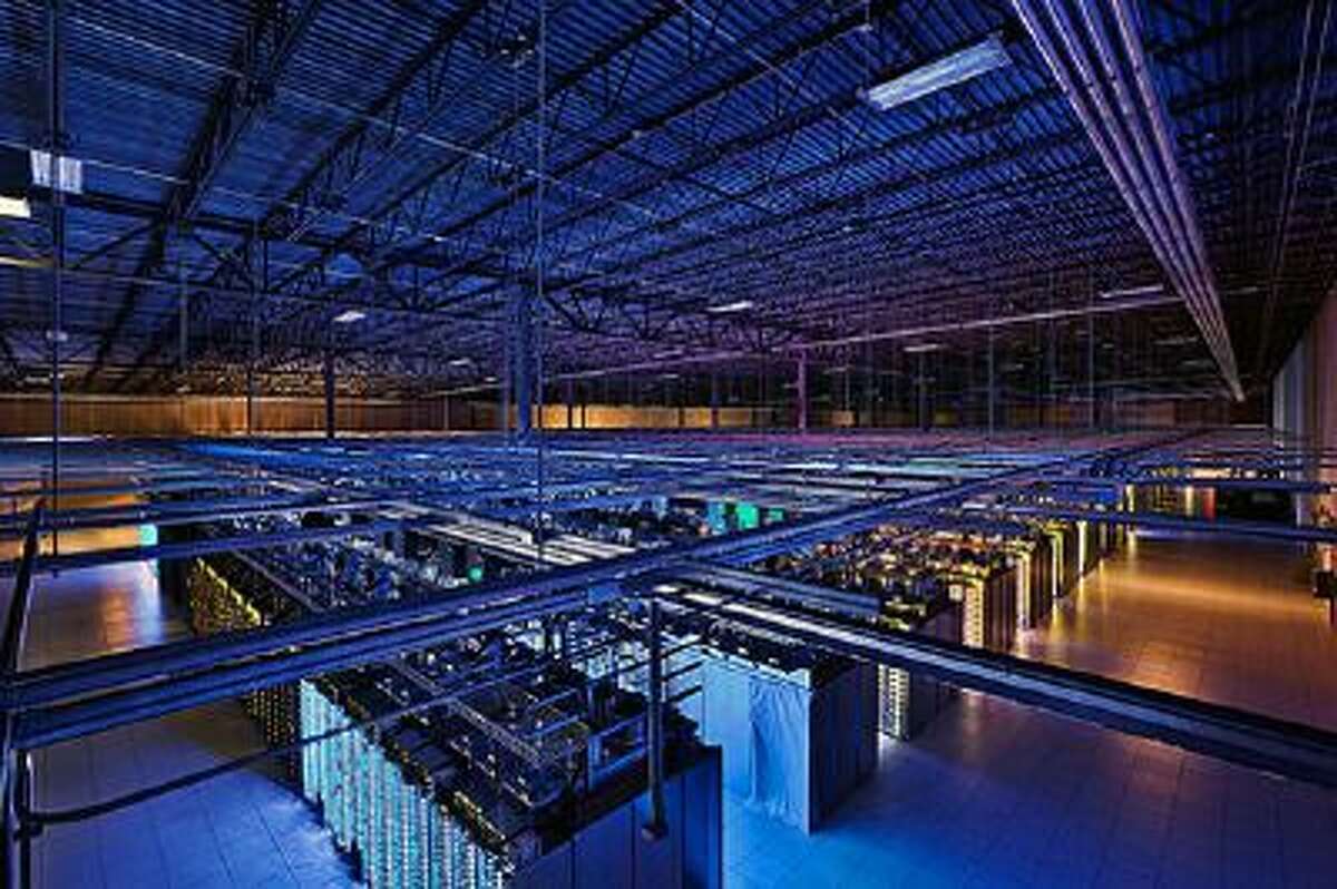 This undated photo provided by Google shows a Google data center in Hamina, Finland. The Washington Post reported that the National Security Agency has secretly broken into the main communications links that connect Yahoo and Google data centers around the world.