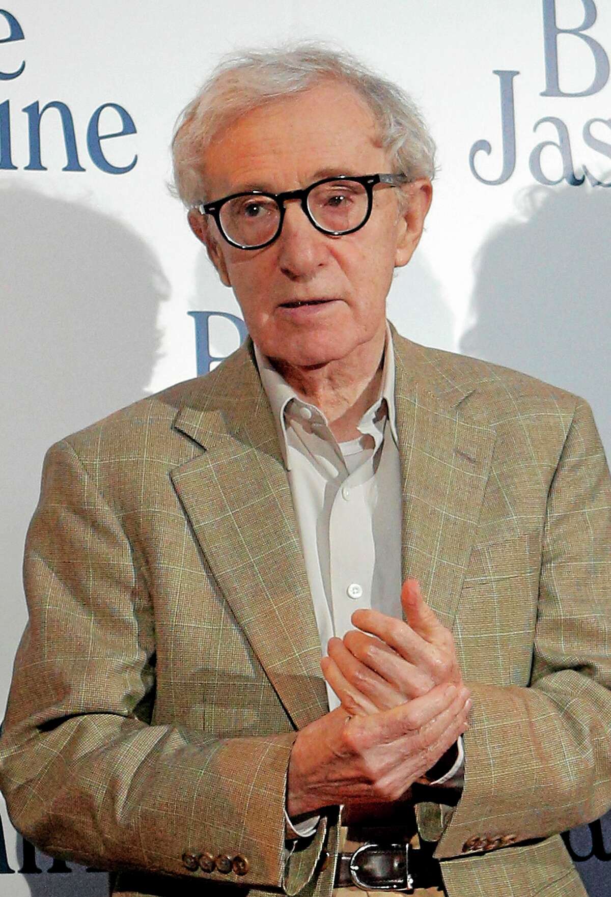 This Aug. 27, 2013 file photo shows director and actor Woody Allen at the French premiere of “Blue Jasmine,” in Paris. In an Op-Ed piece by Nicholas Kristof published on the New York Times website on Saturday, Feb. 1, 2014, the author referenced a letter by Allen's adopted daughter Dylan Farrow, 28, that he posted on his blog, detailing how she was molested by Allen while growing up.