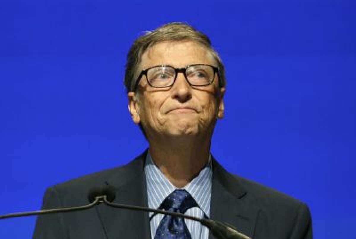 Microsoft chairman Bill Gates at the company's annual shareholders meeting Nov. 19, 2013, in Redmond, Wash.
