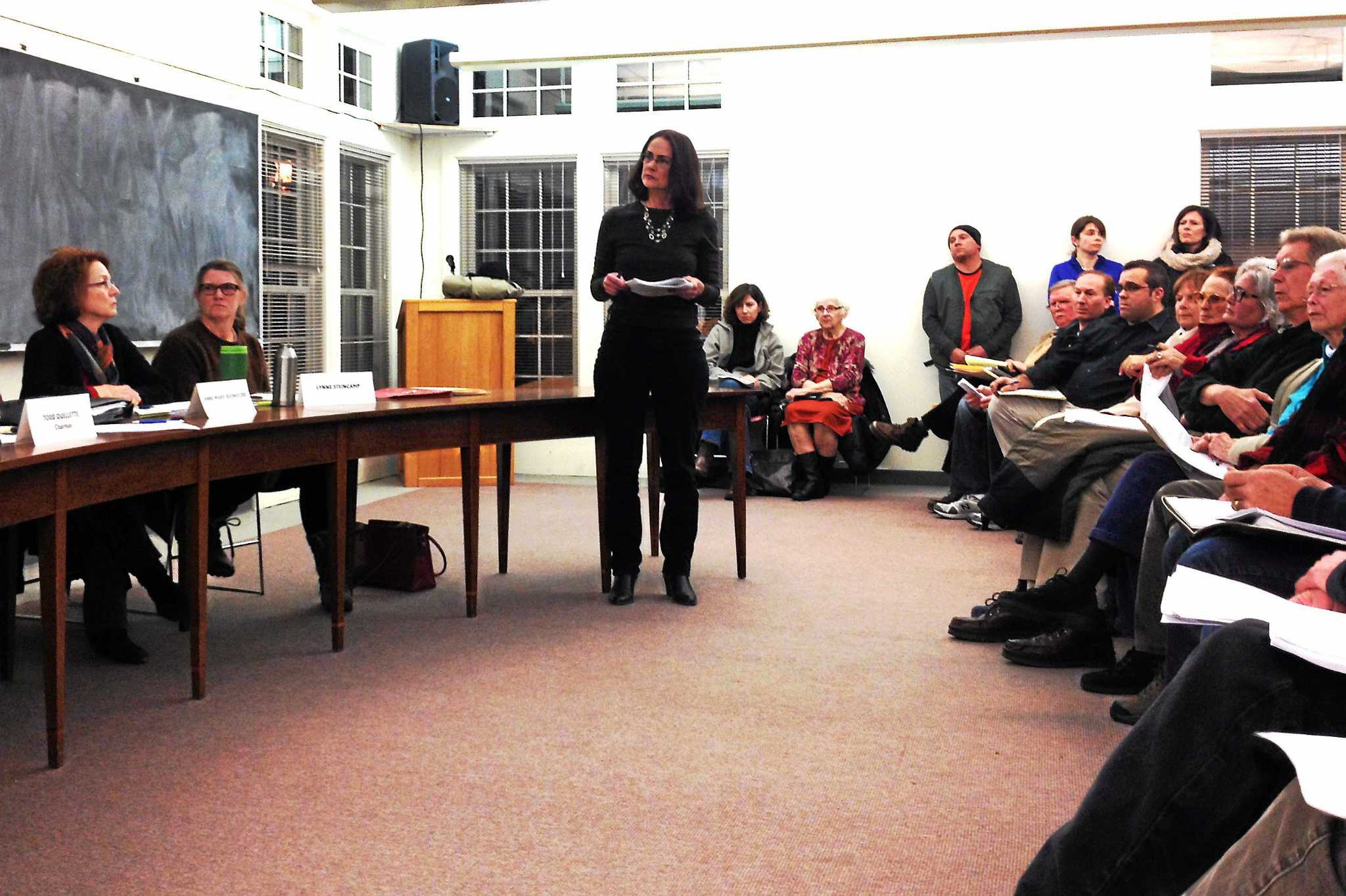 Harwinton residents protest zoning regulation changes