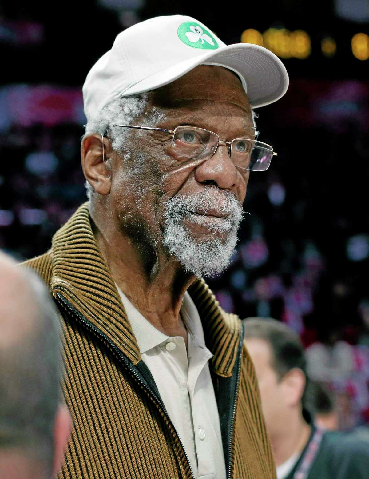 Boston Celtics legend Bill Russell is doing OK after collapsing during a speaking engagement Thursday near Lake Tahoe, Nev.