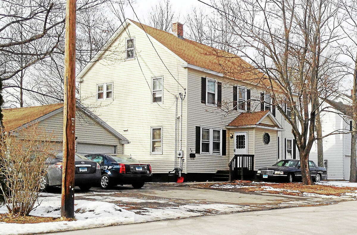 A sober house known as “Freedom House” on Hartford Avenue in Torrington.