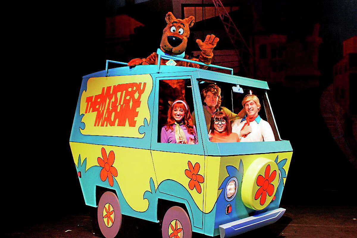 Submitted photo - Waterbury Palace Theater The Mystery Machine, carrying the Scooby Doo cast of characters: Shaggy, Fred, Velma, Daphne and of course, Scooby Doo himself, will make its way to the Palace Theater stage for a show for fans of all ages on April 13.