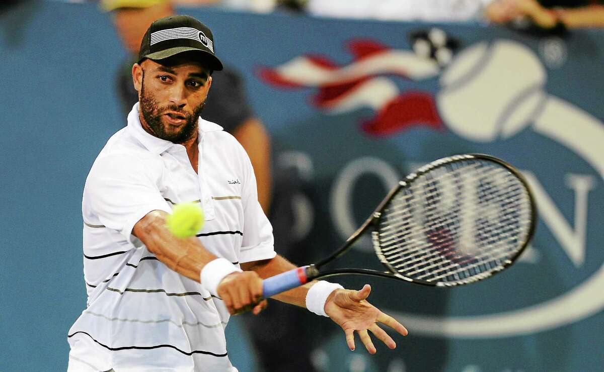 James Blake, shown here at the 2012 U.S. Open, announced on Monday that he will retire from tennis after this year’s U.S. Open.