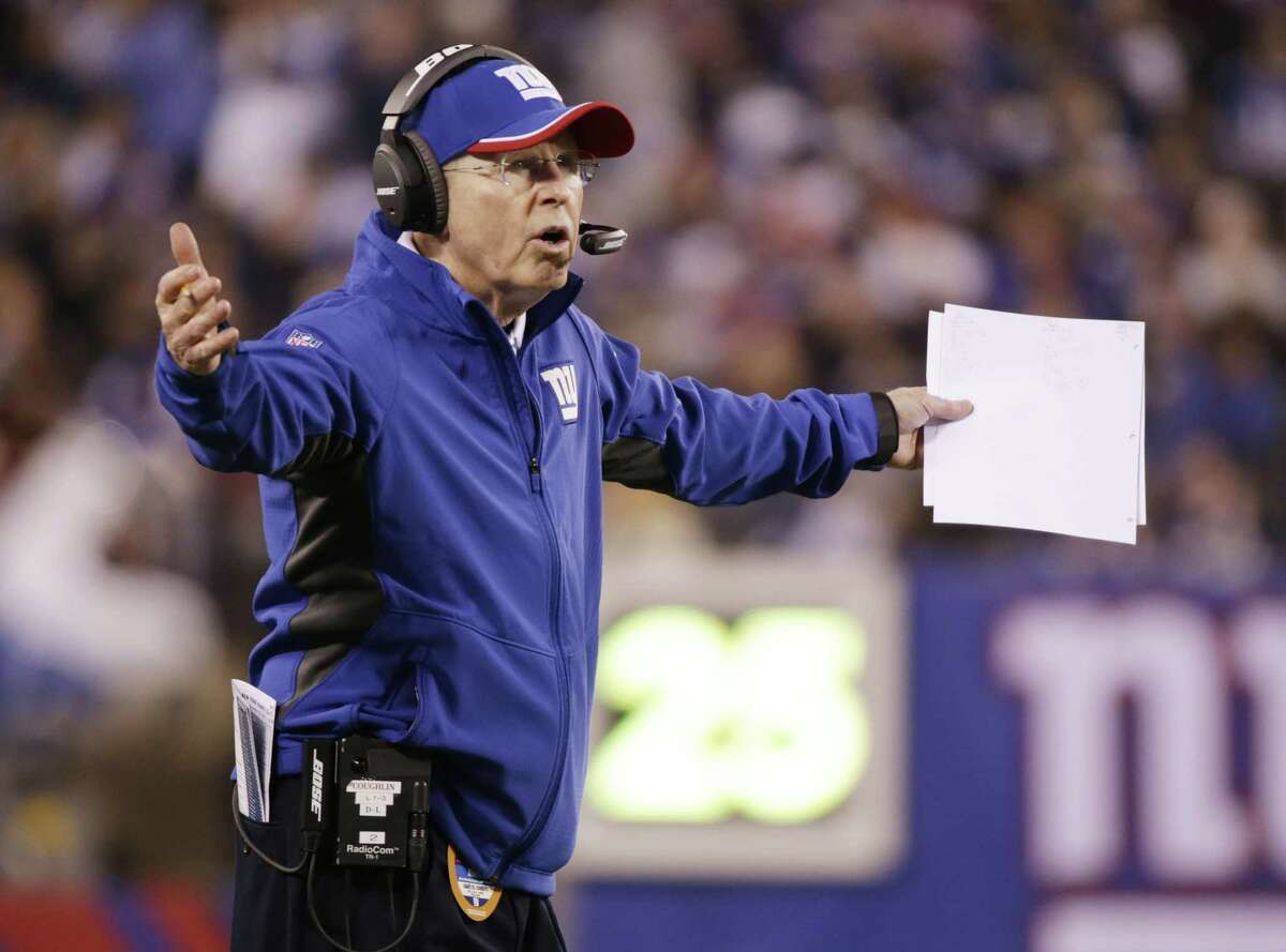 Winning two games in a row late in the season has not shed any light on whether Tom Coughlin will be returning as coach of the New York Giants. The 68-year-old Coughlin said Monday he has not had talks with management about his future, saying it will be dealt with at the appropriate time.
