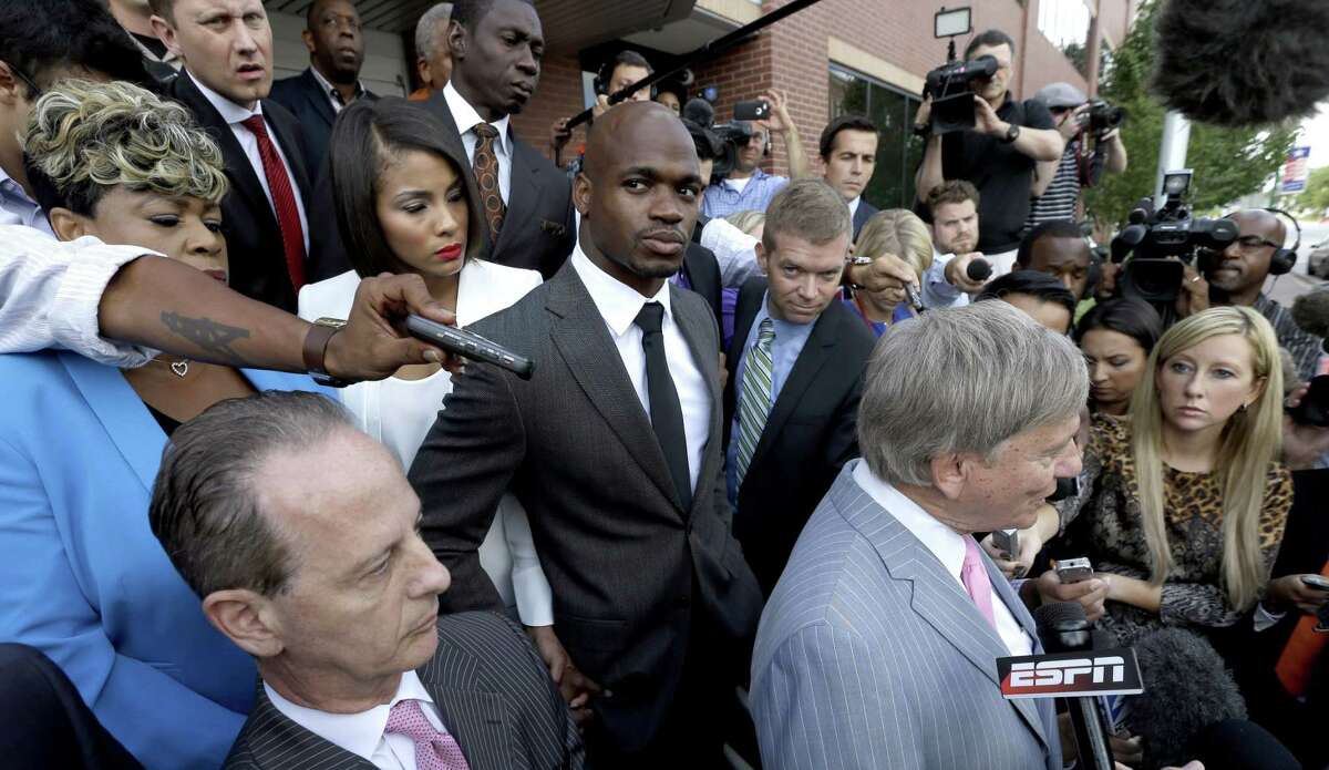 The NFL Players Association filed a federal lawsuit Monday for Adrian Peterson, asking the court to dismiss an arbitration ruling that upheld the NFL’s suspension of the star running back.