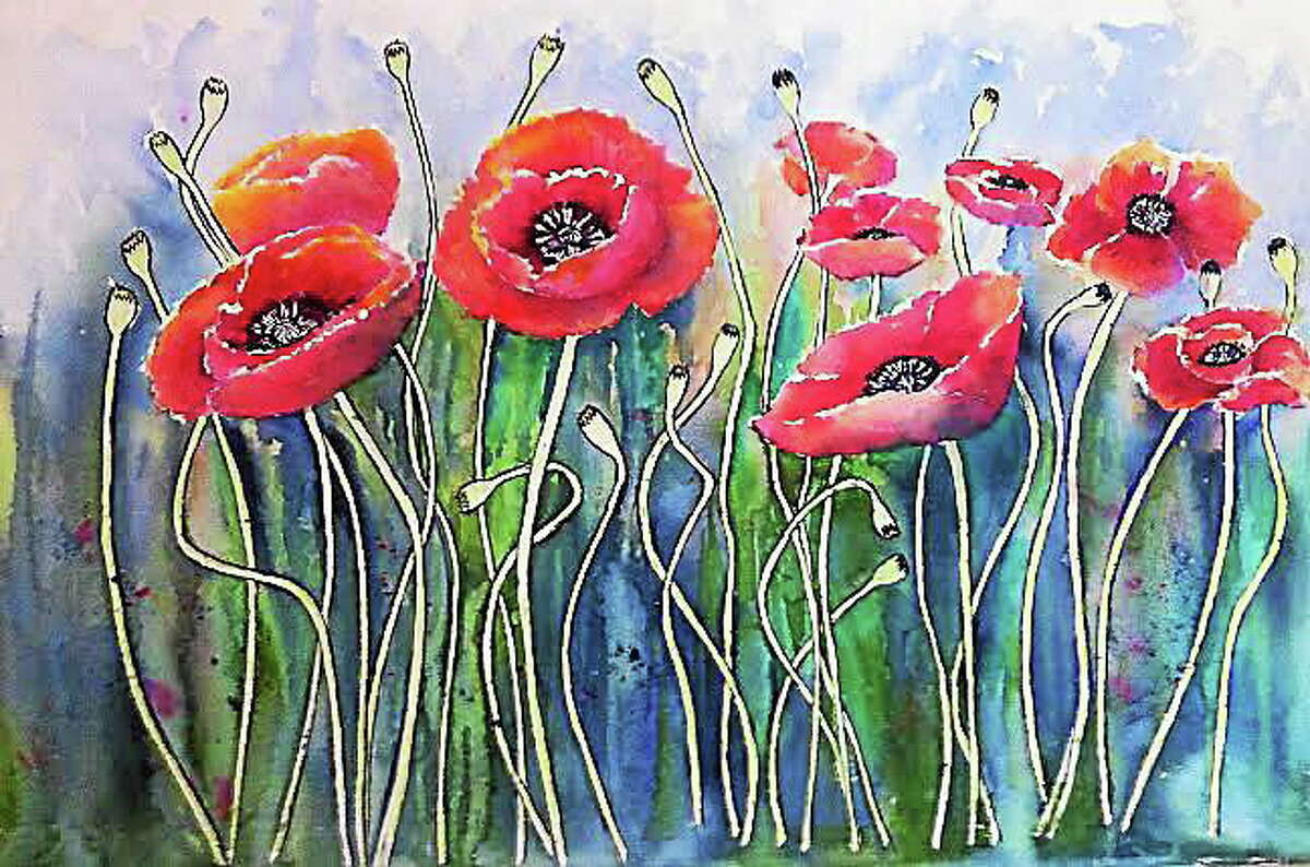 Poppies by Sandra Cointreau.