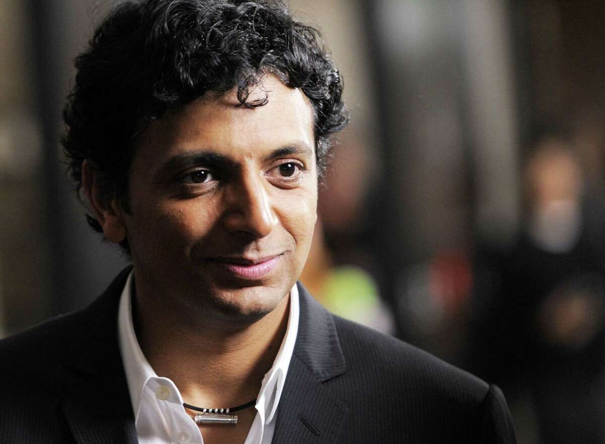 FILE - In this Sept. 15, 2010 file photo, M. Night Shyamalan, producer of the film "Devil," arrives at the premiere of the film in West Hollywood, Calif. Shyamalanís former house manager Selma Nolan Cody pleaded guilty to a single count of theft by unlawful taking, reported Friday, Dec. 12, 2014. The third-degree felony carries a maximum penalty of seven years in prison. Sentencing is scheduled for Feb. 4.(AP Photo/Chris Pizzello)