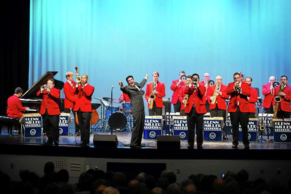 Submitted photo The Glenn Miller Orchestra performs at the Warner Theatre Sunday afternoon.