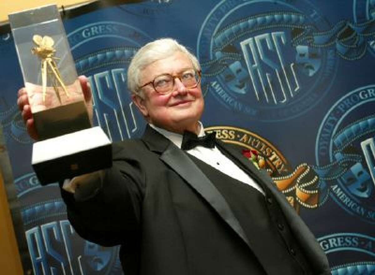 Film Critic Roger Ebert, shown here in 2003, was among those who died in 2013.