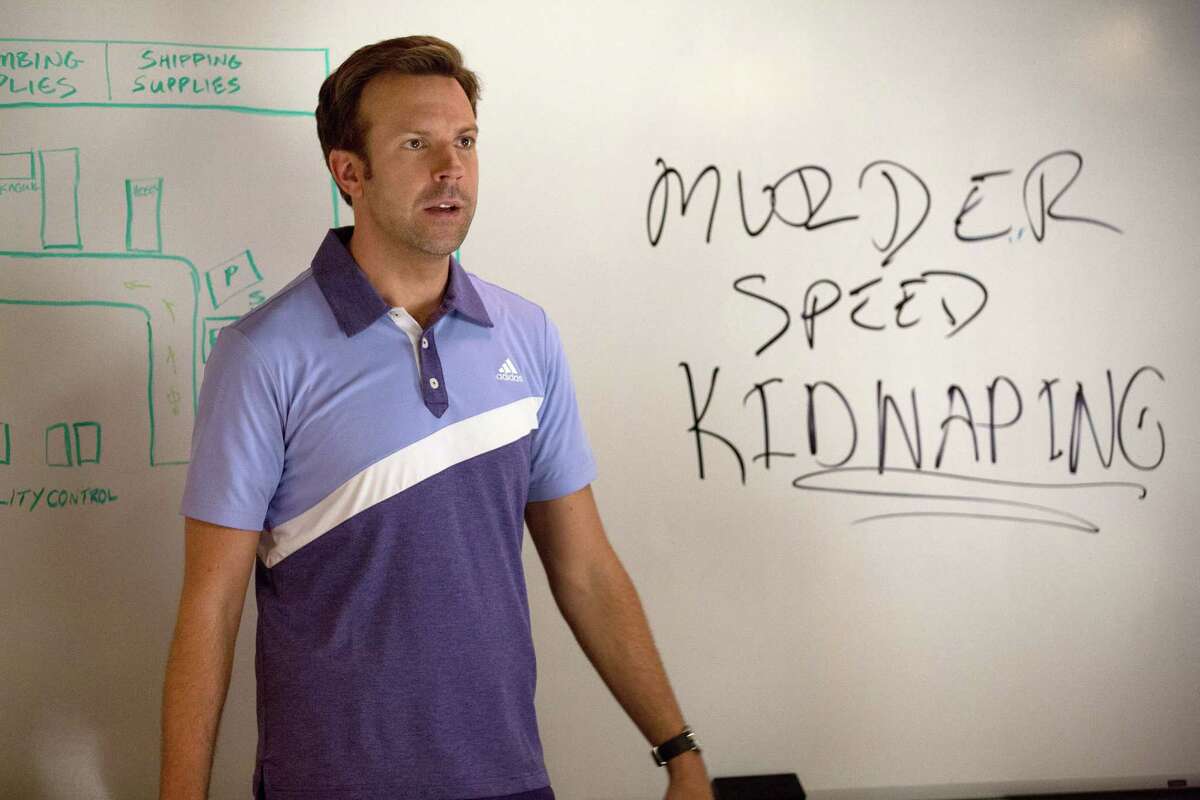 In this image released by Warner Bros. Pictures, Jason Sudeikis appears in a scene from "Horrible Bosses 2." (AP Photo/Warner Bros. Pictures, John P. Johnson)