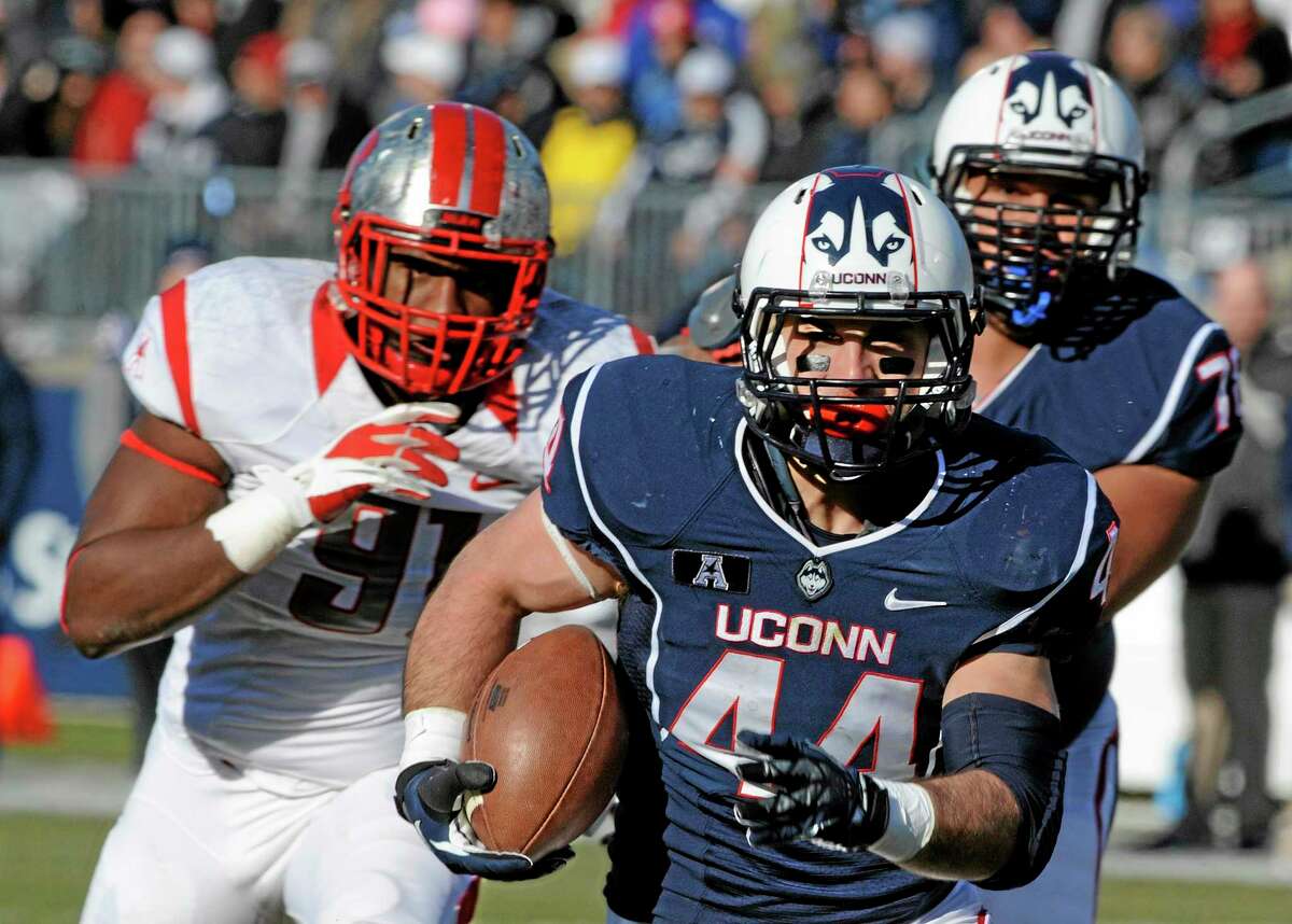Max DeLorenzo will be UConn’s starting running back when the Huskies kick off the season against BYU on Aug. 29.