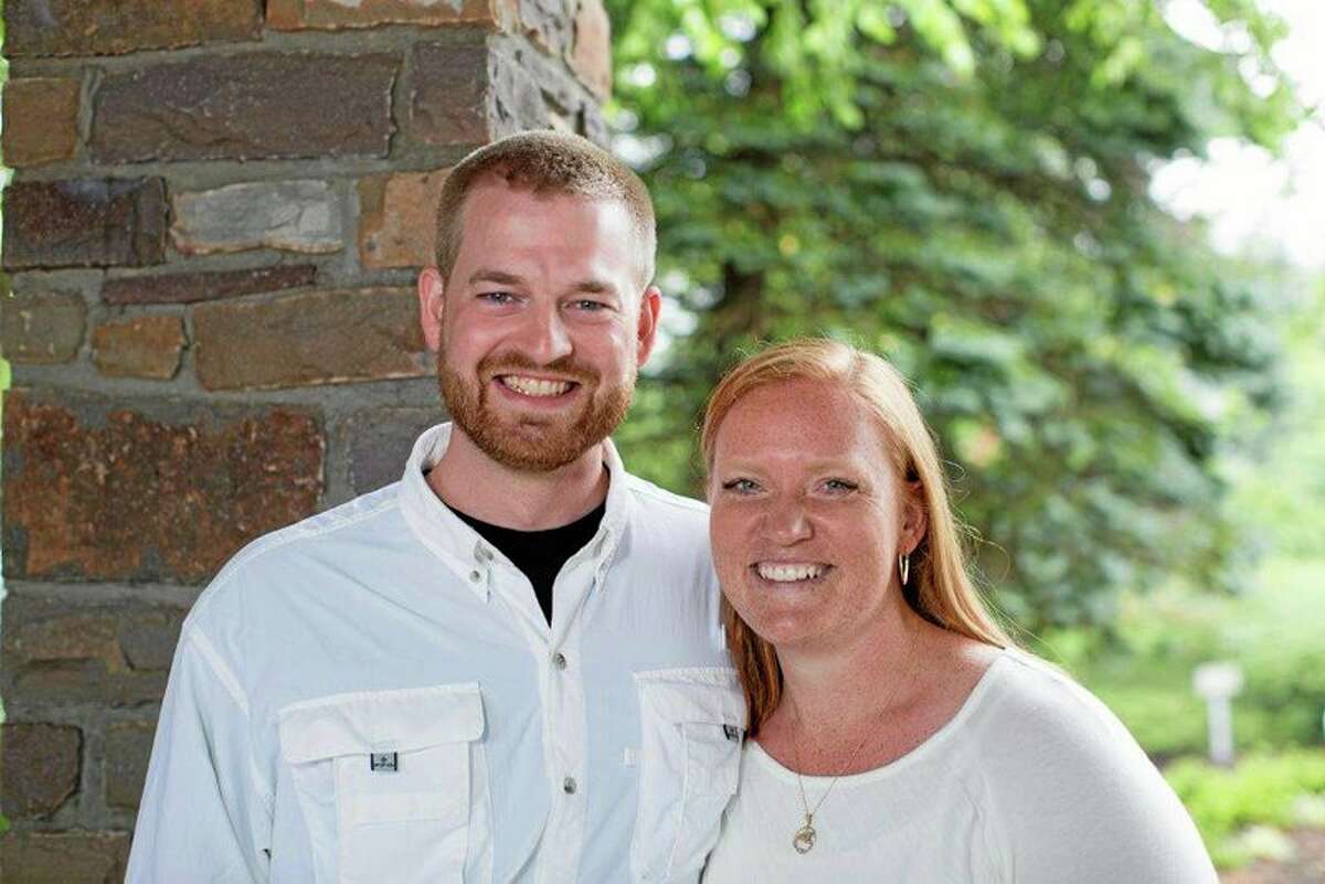 FILE - This undated photo provided by Samaritan's Purse shows Dr. Kent Brantly and his wife, Amber. A spokesperson for the Samaritan's Purse aid organization said that Dr. Kent Brantly, one of the two American aid workers infected with the Ebola virus in Africa, would be released Thursday, Aug. 21, 2014. (AP Photo/Samaritan's Purse)