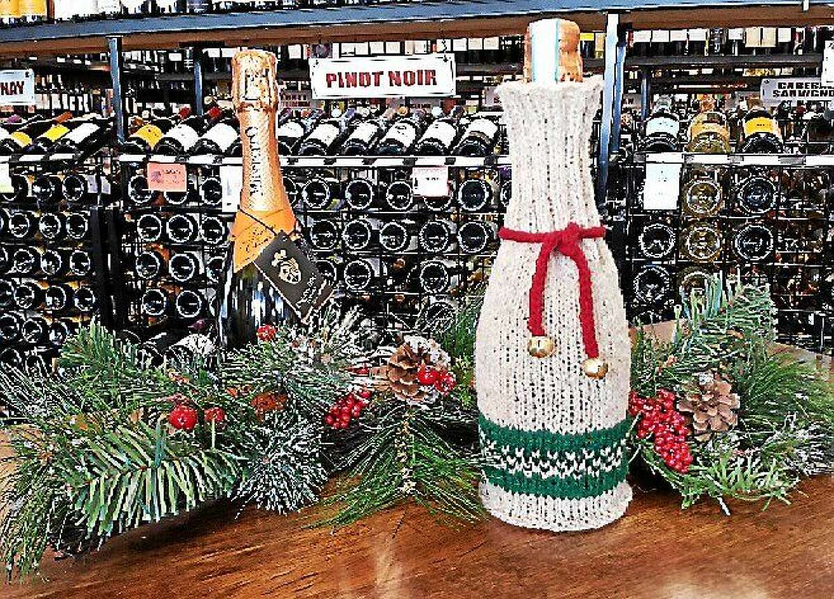 Photo by Ginger Balch A wine cozy is a fun and convenient gift for the holidays.