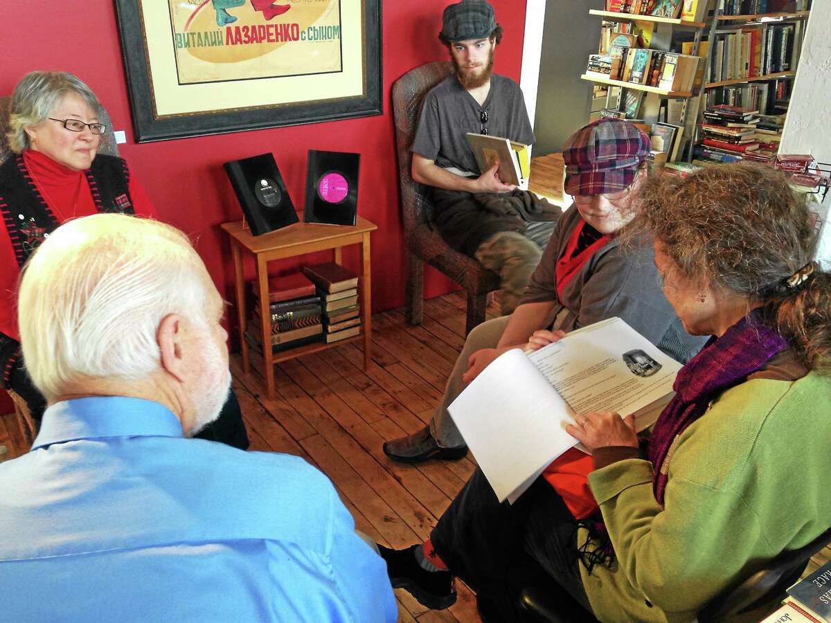 Dickens Books and Arts patrons take turn reading ‘A Christmas Carol.’