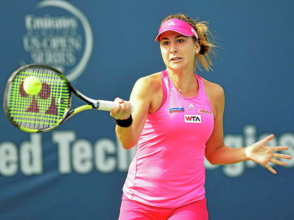 Belinda Bencic is just 17 years old, but is ranked 59th in the world. She won in straight sets over An-Sophie Mestach Saturday to advance to the final of the qualifying round of the Connecticut Open.