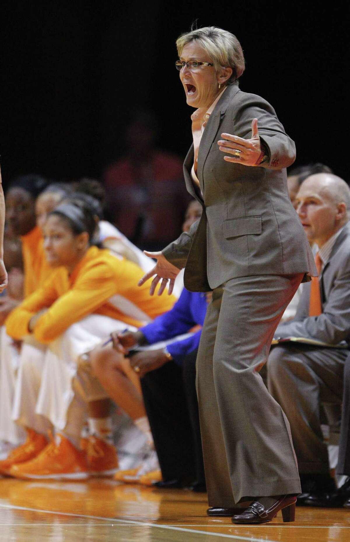 Tennessee head coach Holly Warlick.