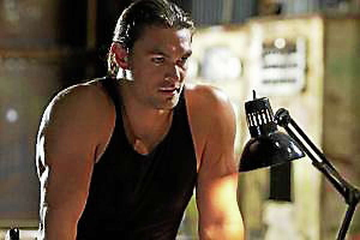 This film image shows Jason Momoa in a scene from “Bullet to the Head.”