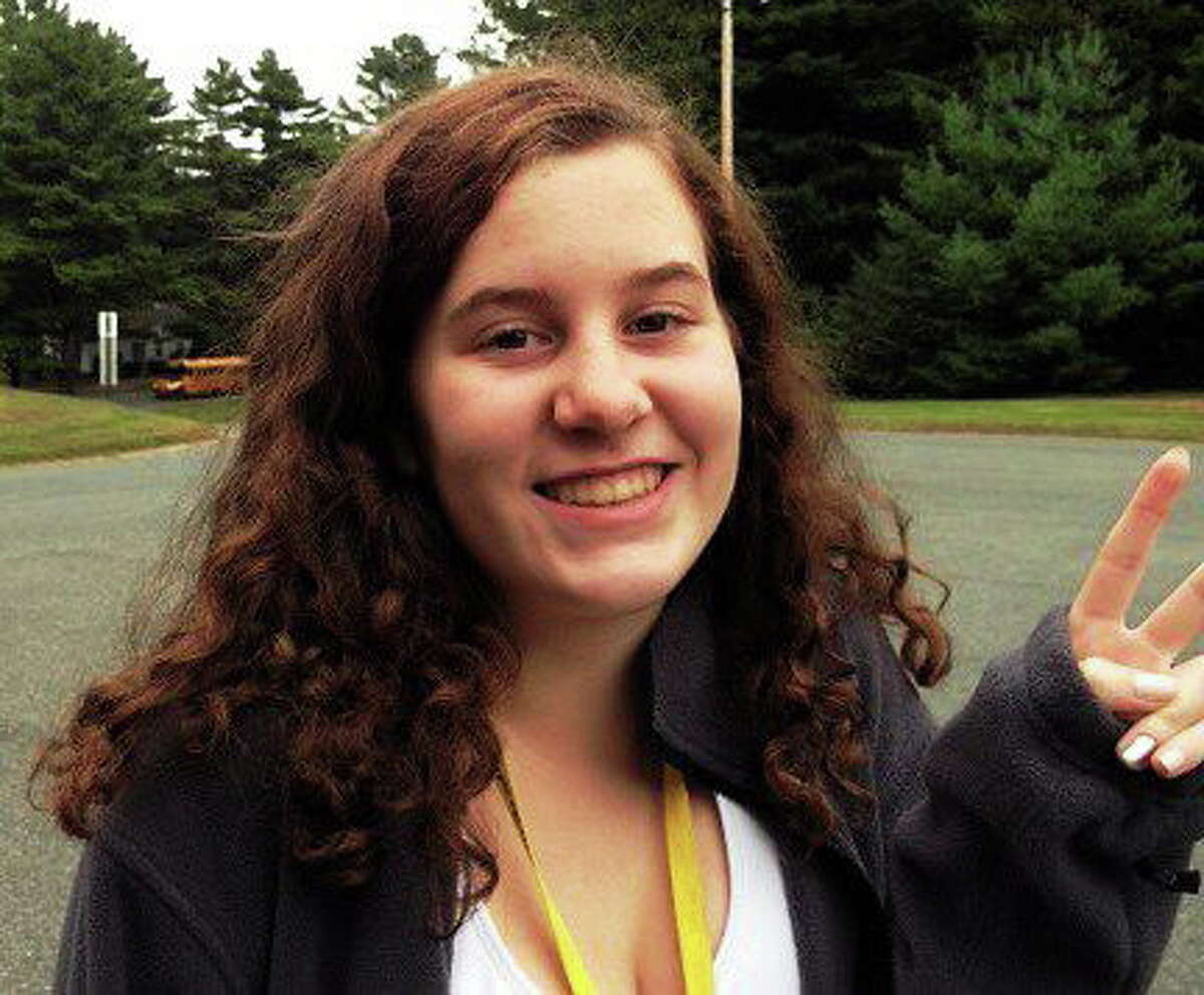 Lucy Laferriere, who wrote her boarding school admissions essay about Sandy Hook principal Dawn Hochsprung.