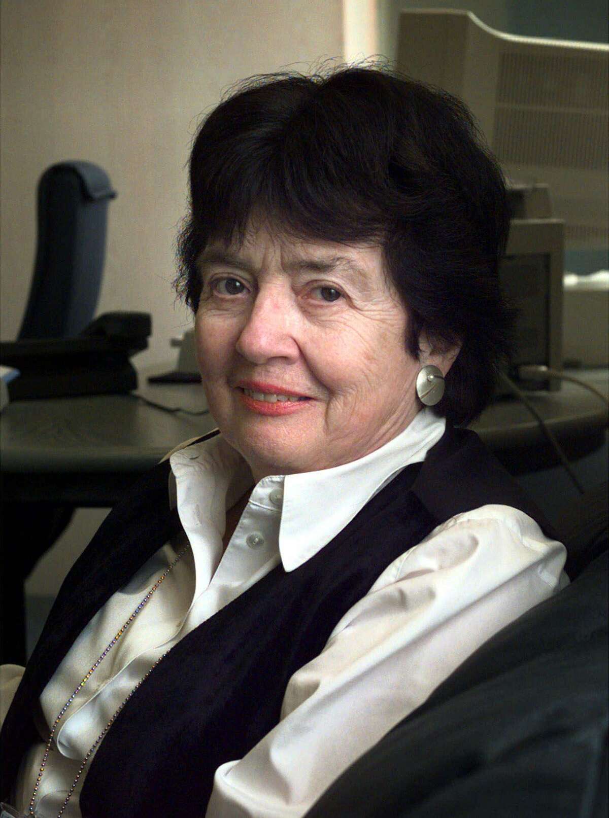 FILE This Feb. 15, 2000 file photo shows Judge Patricia Wald in The Hague. President Barack Obama will bestow the nation's highest civilian honor on Oprah Winfrey and former President Bill Clinton later this year. Clinton and Winfrey will receive the Presidential Medal of Freedom at the White House along with 14 others, including former Sen. Richard Lugar and women's rights activist Gloria Steinem. (AP Photo/Peter Dejong, File)