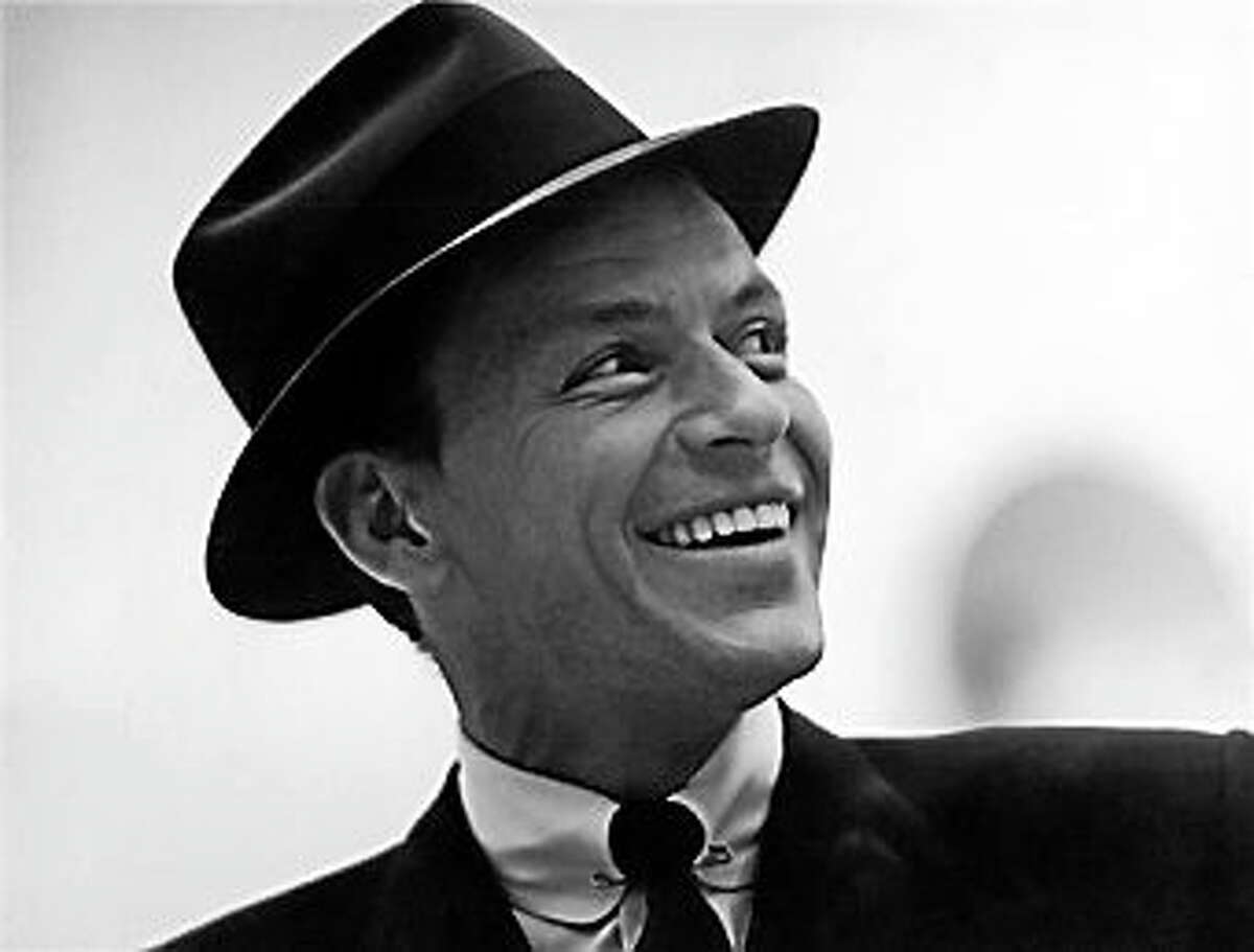 Frank Sinatra, in a photo provided by tribute singer Steve Kazlauskas.