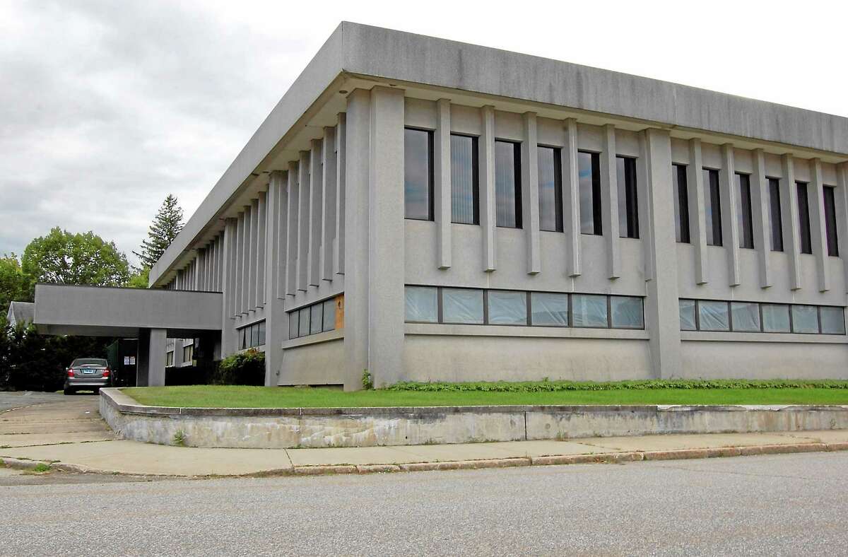 A former Torrington Company building owned by the state of Connecticut that is set for demolition.
