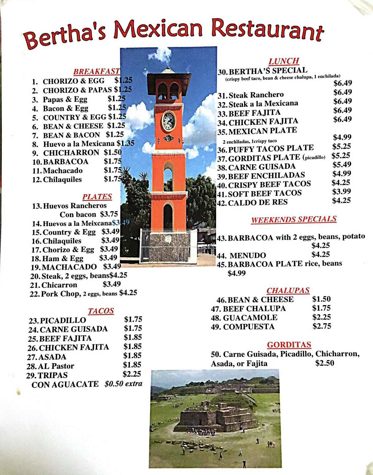 365 Days of Tacos Bertha’s Mexican Restaurant