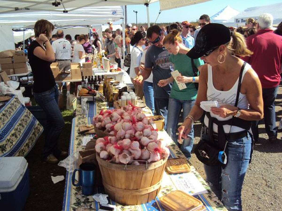 File photo The annual Garlic & Harvest Festival will be held this weekend, Saturday and Sunday, at the Bethlehem Fairgrounds.