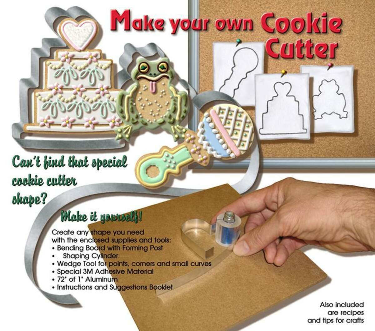 Contributed photo: The Make-your-own Cookie-Cutter kit.